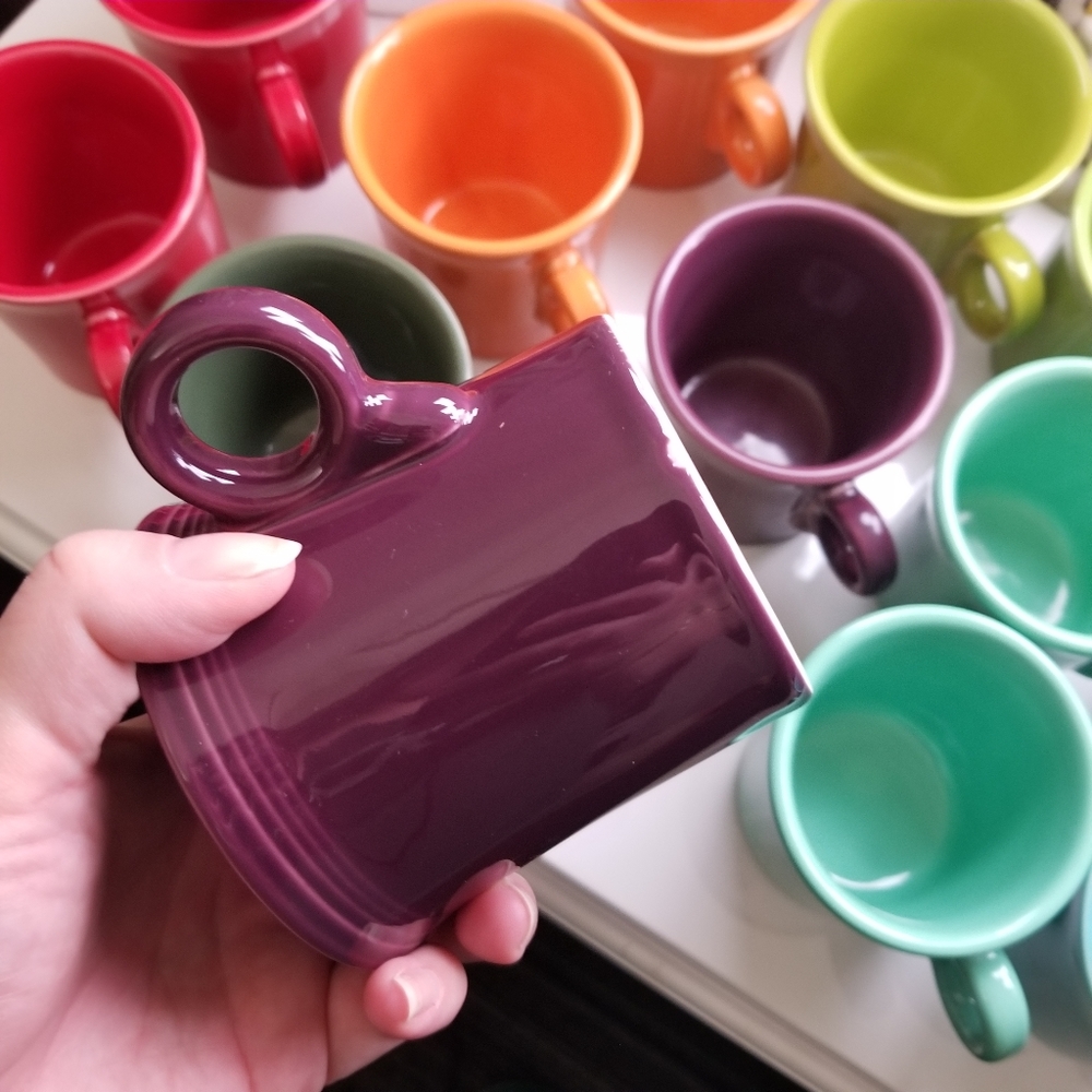 Fiestaware mugs